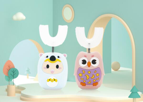 刷博士兒童電動牙刷U型防塵，給孩子更好的口腔保健